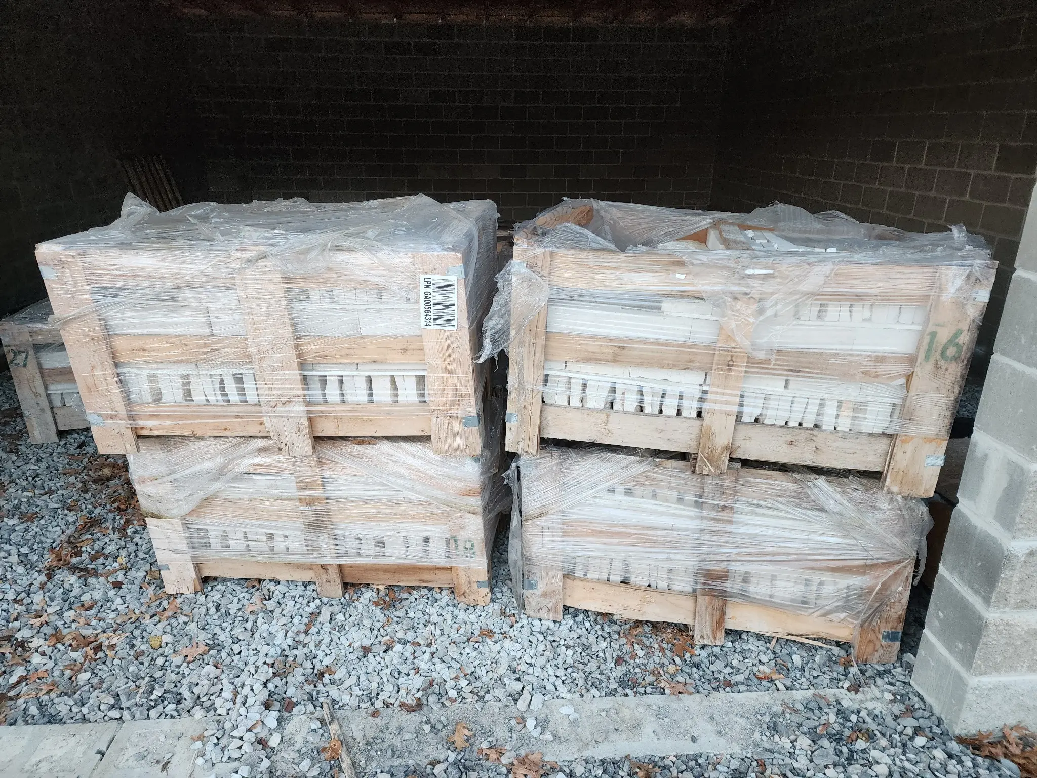 Nob Hill Real Thin Stone Veneer Pallet