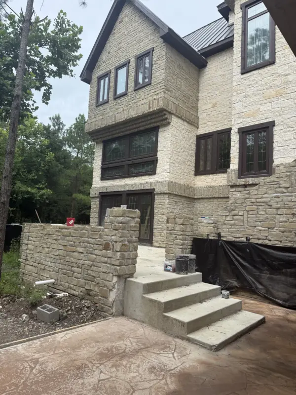 Portofino Real Stone Veneer Exterior Installation