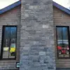 Seward Real Thin Stone Veneer Chimney
