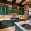Tuscan Antique Natural Thin Stone Veneer Kitchen Accent Wall