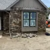 Whistler Natural Thin Stone Veneer Accent Wall Install