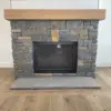 Amherst Real Thin Stone Veneer Interior Fireplace