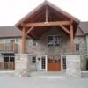 Avondale Natural Stone Veneer Commercial Front Entrance