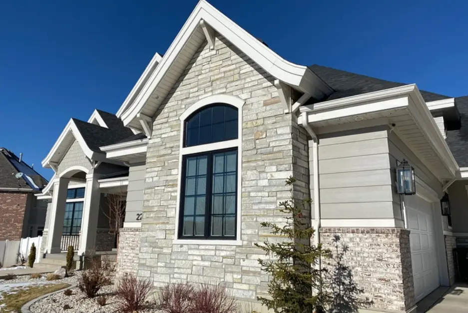 Big Horn Ashlar Style Real Thin Stone Veneer Accent Wall