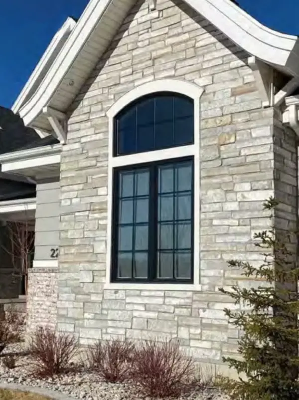 Big Horn Real Thin Stone Veneer Accent Wall Close Up