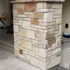 Castine Real Thin Stone Veneer Pillar