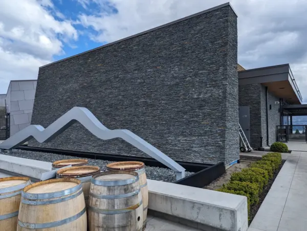 Cold Spring Real Thin Stone Veneer Drystack Commercial Accent Wall