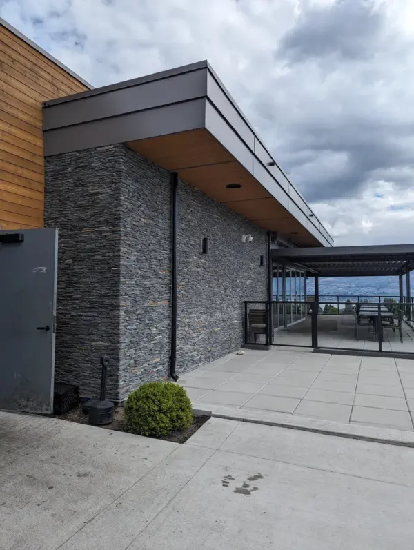 Cold Spring Real Thin Stone Veneer Drystack Commercial Exterior
