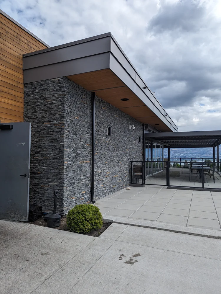 Cold Spring Real Thin Stone Veneer Drystack Commercial Exterior