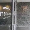 Cold Spring Real Thin Stone Veneer Drystack Commercial Front Entrance