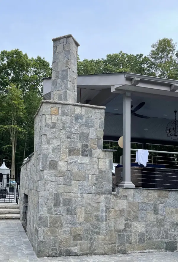 Gallatin Natural Stone Veneer Outdoor Living Custom Color