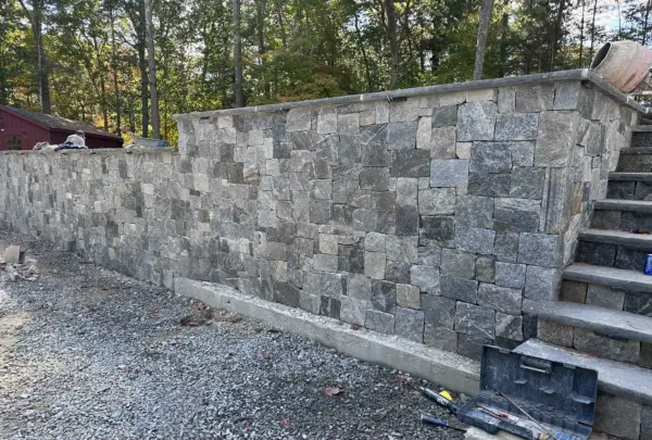 Gallatin Real Stone Veneer Outdoor Living Custom Color