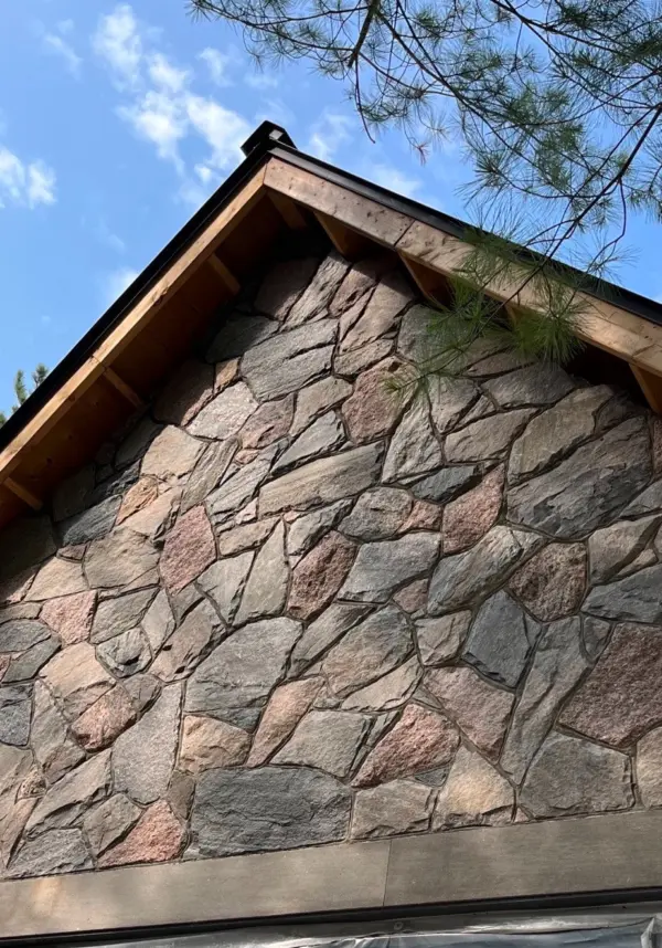 Grand Rapids Real Stone Veneer Exterior