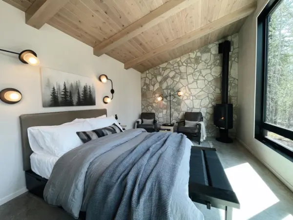 Lewes Natural Thin Stone Veneer Interior Accent Wall