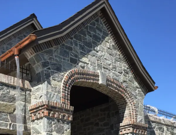 Monroe Natural Thin Stone Veneer Exterior