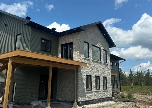 Nottingham Natural Stone Veneer Exterior Installation