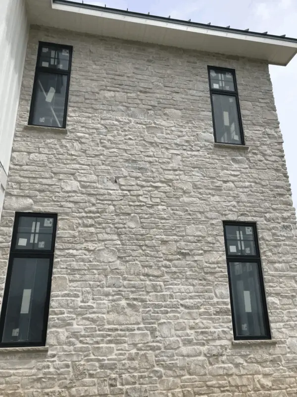 Promenade Natural Thin Stone Veneer Exterior Siding