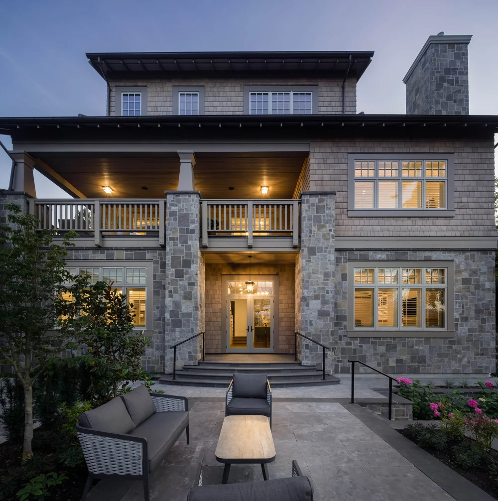 Rawlins Natural Thin Stone Veneer Back View Exterior