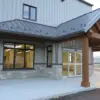 Tumbled Jacksonport Natural Stone Veneer with Custom Colors Commercial Wainscoting