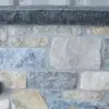 Tumbled Jacksonport Real Stone Veneer with Custom Colors Close Up