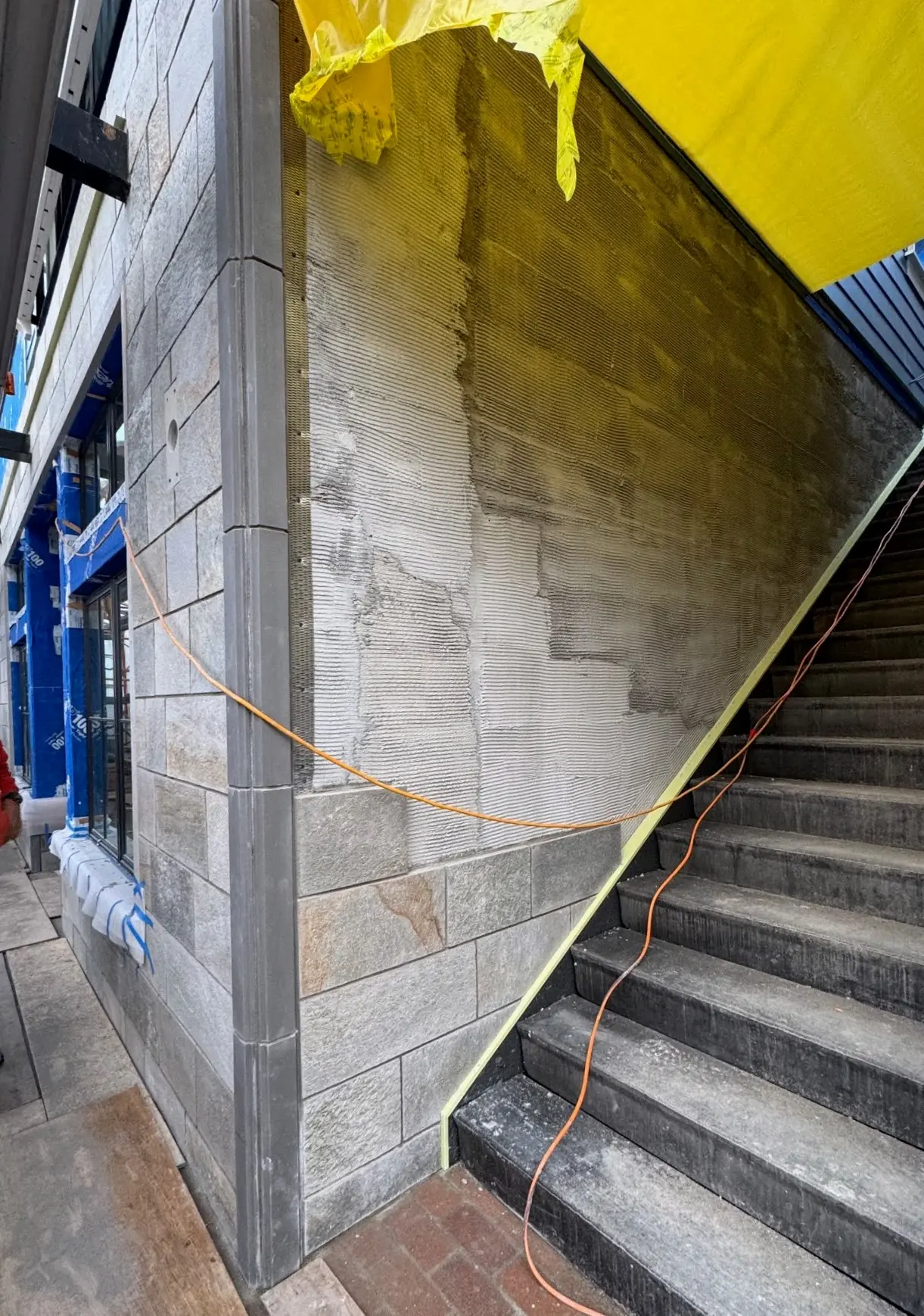 Versailles Natural Stone Veneer Custom All 10 Inch Installation