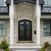 Winona Natural Thin Stone Veneer Front Entrance