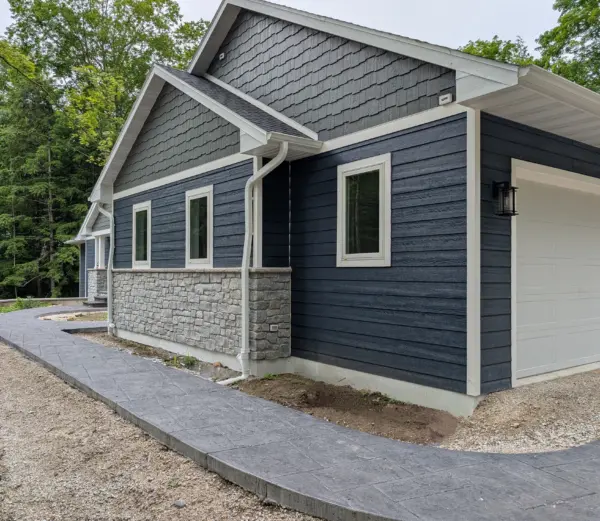 Duluth Real Thin Stone Veneer Exterior Wainscoting