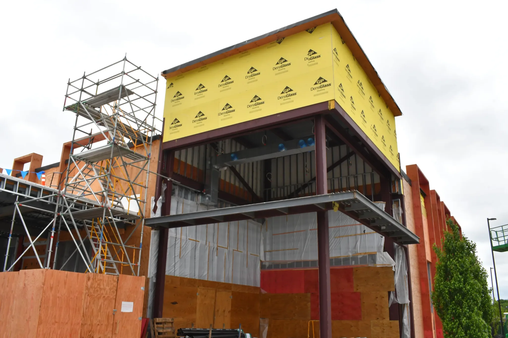 Commercial Storefront Before Nob Hill Install