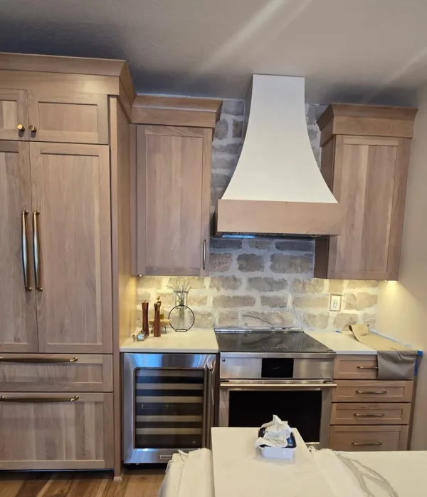 Crupet Natural Thin Stone Veneer Kitchen Interior Wall