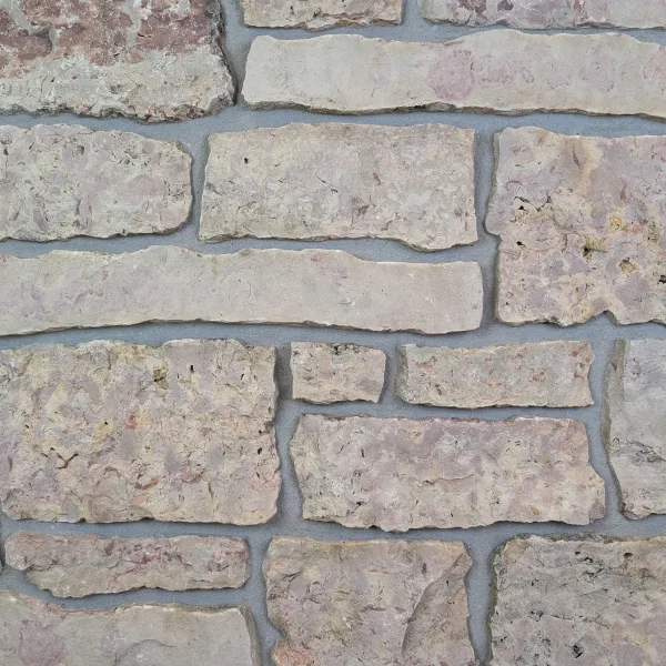 Door County Cherry Real Thin Stone Veneer