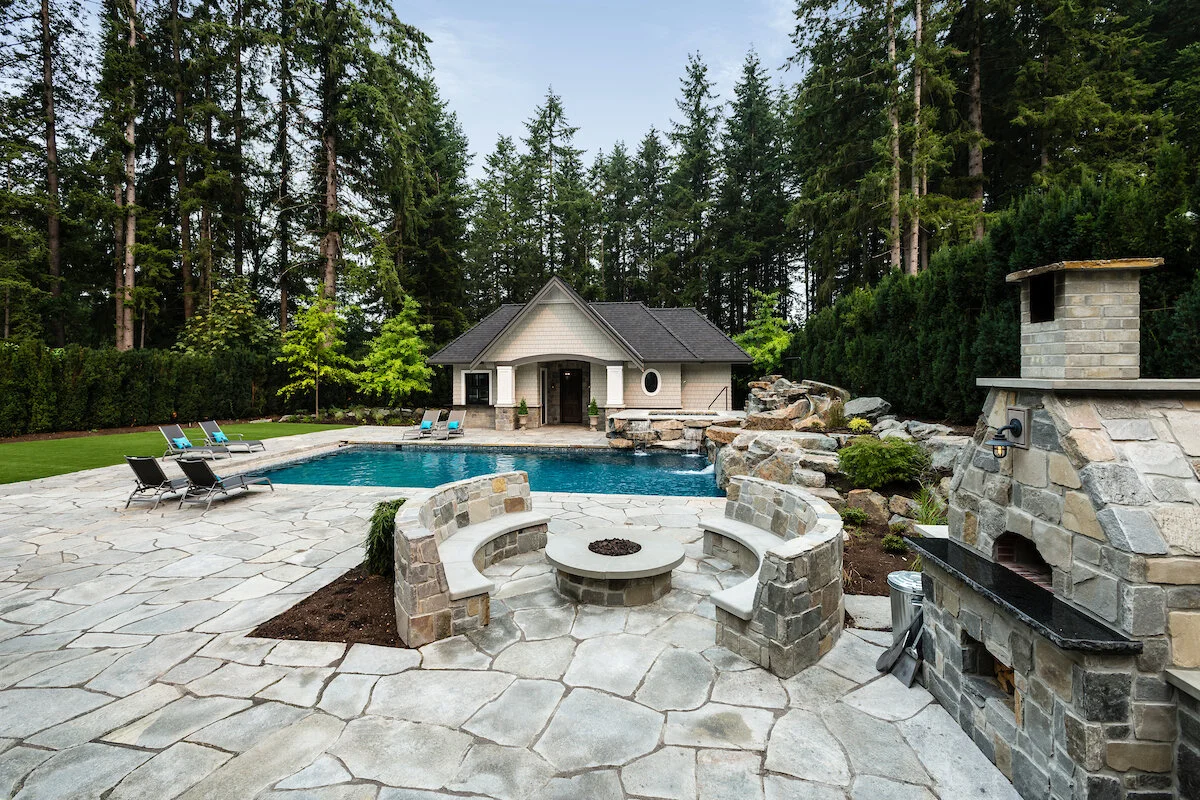 Falmouth Real Thin Stone Veneer Outdoor Living