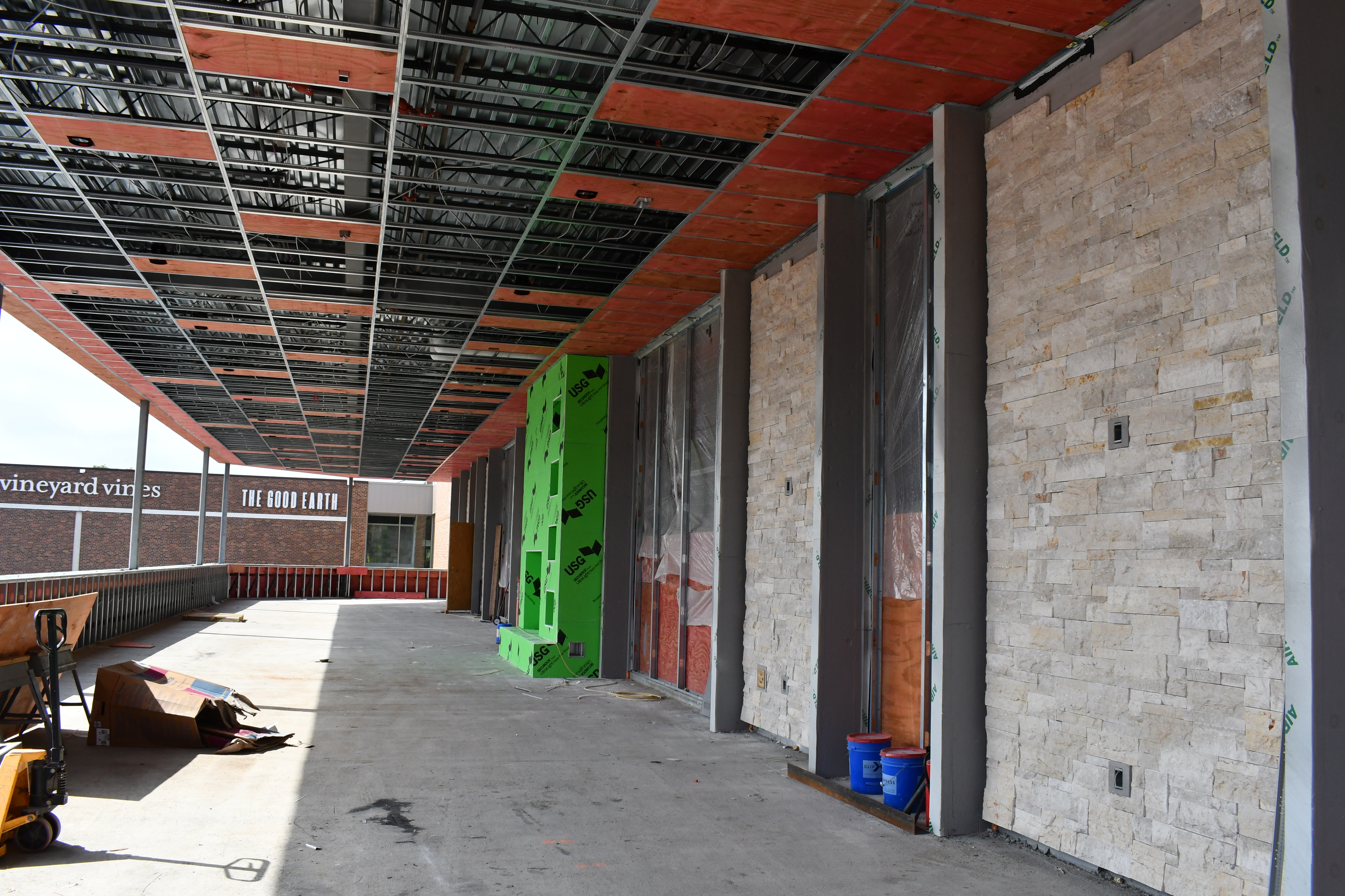 Furniture Storefront Nob Hill Real Stone Veneer Installation