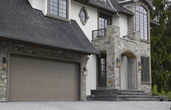 Hinsdale Real Thin Stone Veneer Exterior and Garage