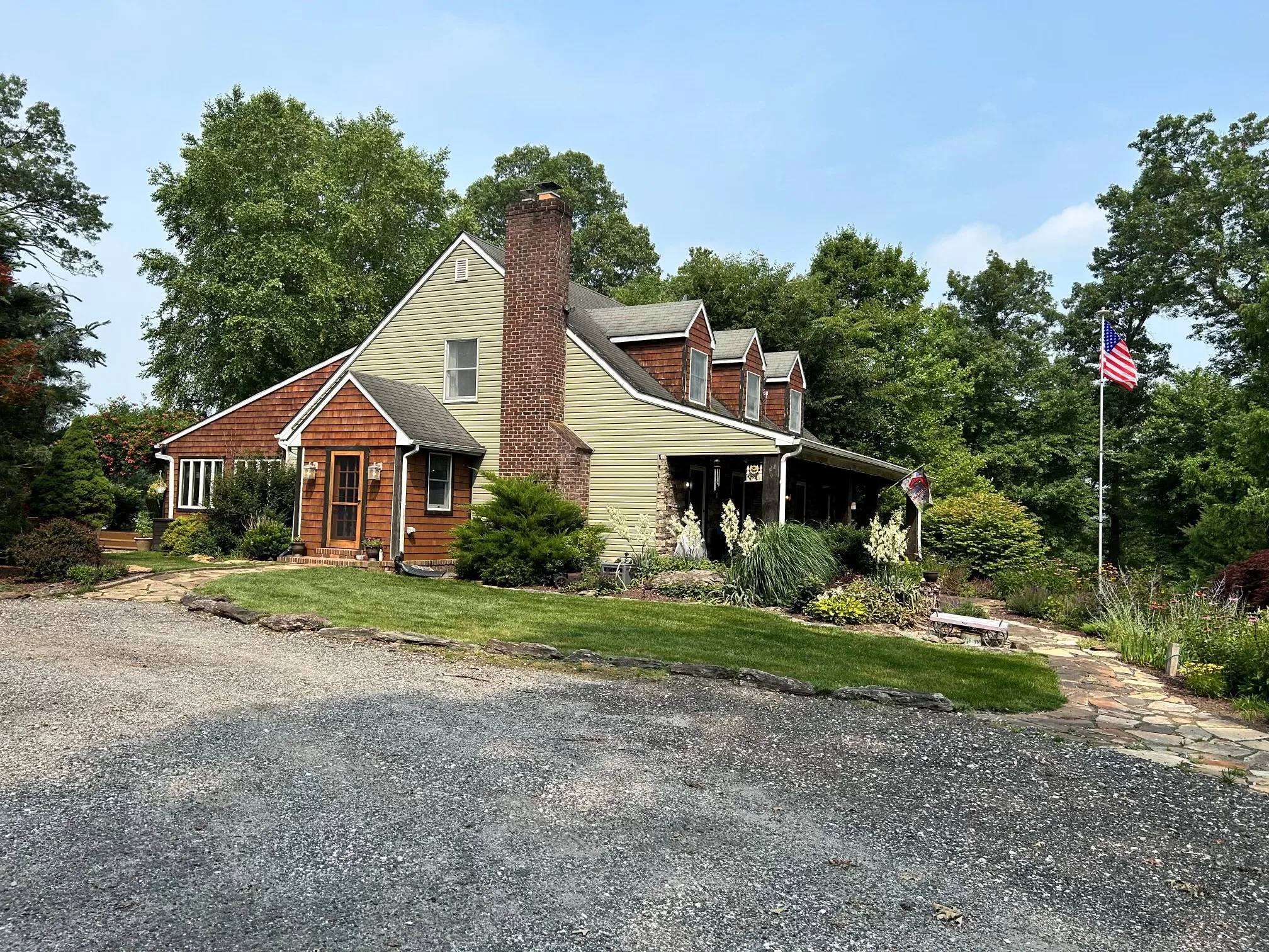Lisbon Real Thin Stone Veneer Exterior Before Installation