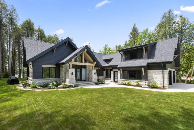 Mont Blanc Natural Thin Stone Veneer White Mortar Exterior