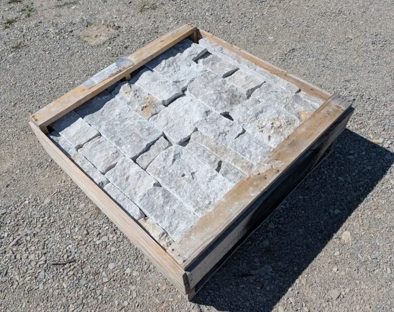 Pewter Night Natural Thin Stone Veneer Pallet